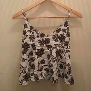 Floral crop top